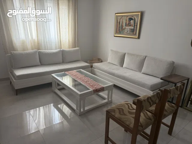 Salon 2 canapés 6 places + table base + tringle avec rideau