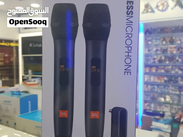 JBL Wireless Microphone 2 Set Wireless Microphone System  ميكروفون لاسلكي JBL 2 مجموعة نظام ميكروفون
