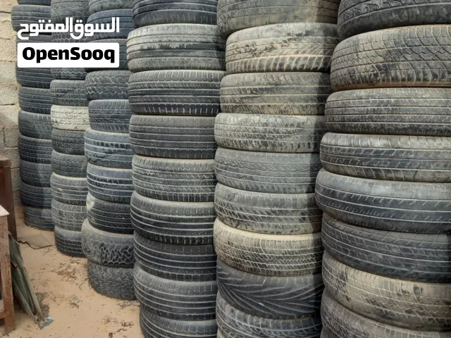اطارات مستعملة مقاسات 14 15 16 مختلفة