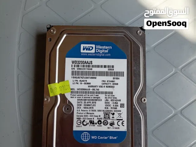 هارد ديسك 320GB HDD للبيع بحالة ممتازة