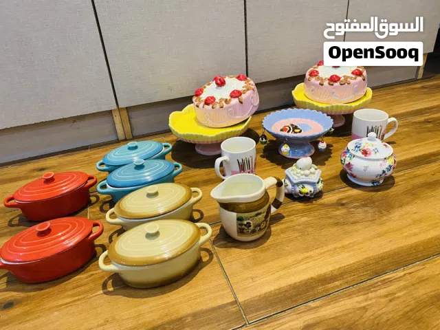 طقم صحون اواني تقدين