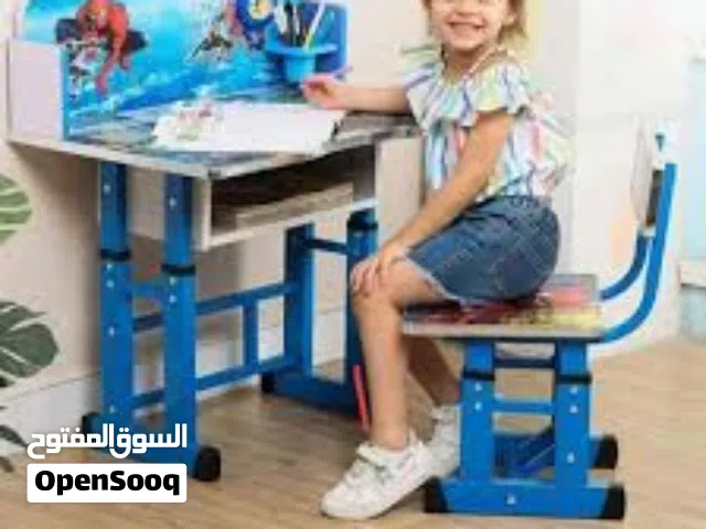 مكاتب دروج مقاعد دراسيه اطفال معدنيه