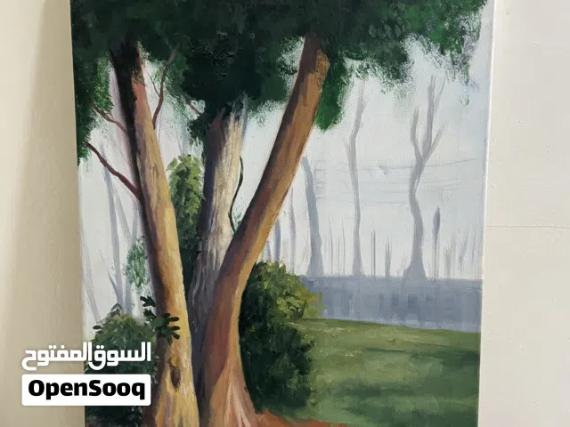 Canvas title original hand painted