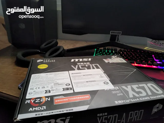 X570 جديدة غير مستخدمه ابدا