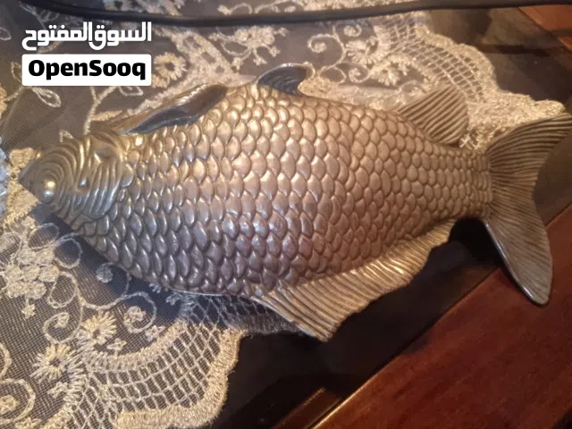 مجسم سمكه نحاس