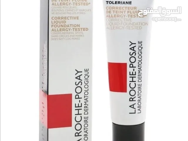 فونديشن كريم أساس لاروش بوزيه الفرنسي الأصلي La roche-posay لجميع انواع البشره ماركة عالمية للمكياج