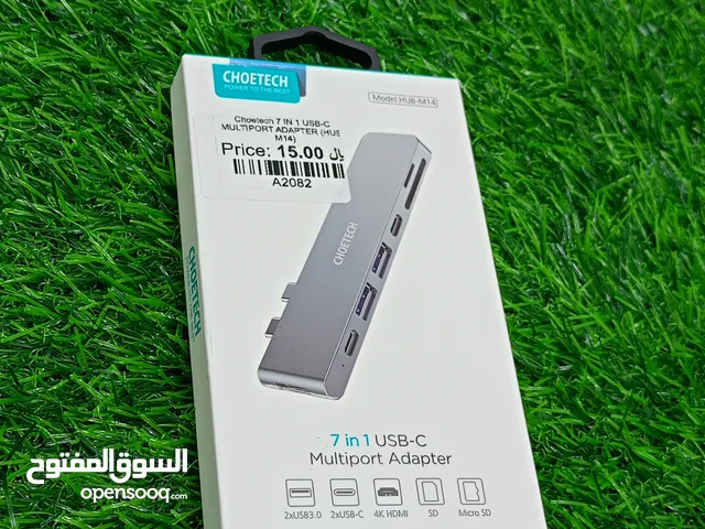 CHOETECH 7 IN 1 USB-C MULTIPORT ADAPTER