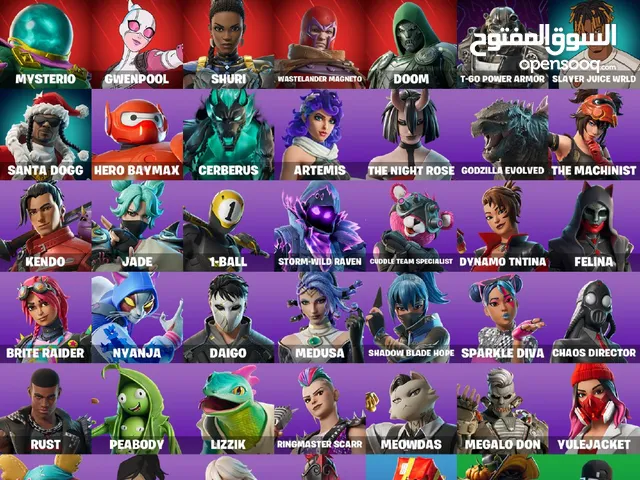 حساب فورت نايت للبيع