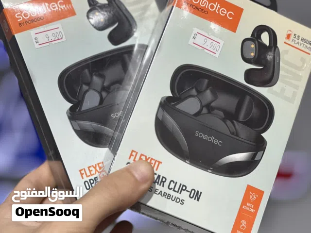 Soundtec FlexFit Open-Ear Clip-On Wireless Earbuds – Bluetooth with Clear Sound