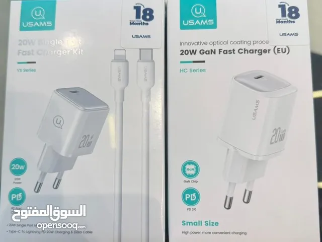 USAMS Fast Charger Kit / Fast Charge Adapter TOP QUALITY AND NEW BRAND