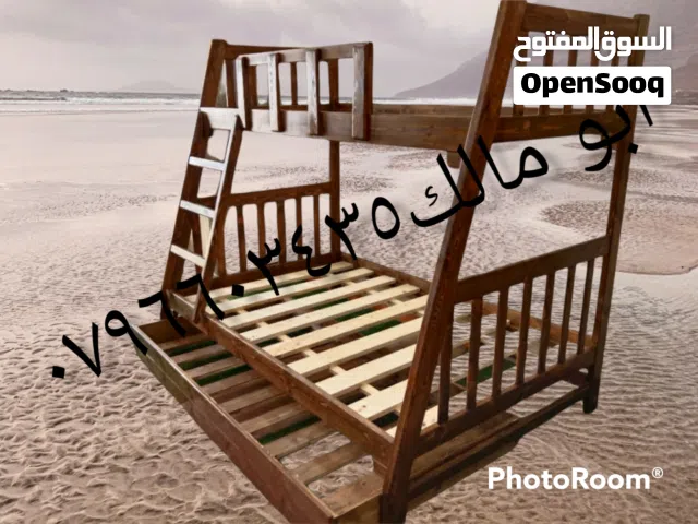 تخت طابقين تخوت وأسرة من أحسن انوع الخشب حسب الطلب صناعة ممتازة سرير  مفرد لا نعمل بتجاري