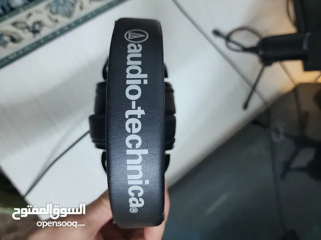 سماعات احترافيه Audio Technica m20x أقل من نص سعرها جديد مع او بدون مايك
