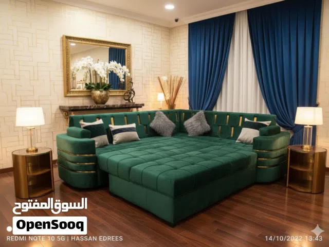 ركنة الكنبة السرير تجمع بين أناقة الصالون وراحة غرفة النوم مثالية لغرفة المعيشة أو غرفة التلفزيون