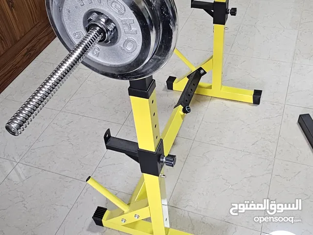 حمالة بار نخب + بنش+ بار + حديد كروم بكيج للبيع بسعر لقطة 120 دينار