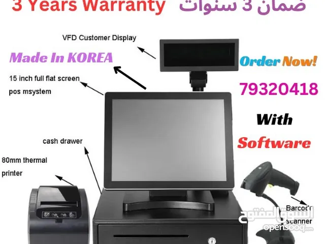 Pos System Made By Korea (3 years warranty)