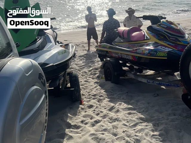 2 جت سكي + عربتين + كاياك للبيع  Yamaha VXR 1800 & Sea-Doo GTI 130  ريال 5600