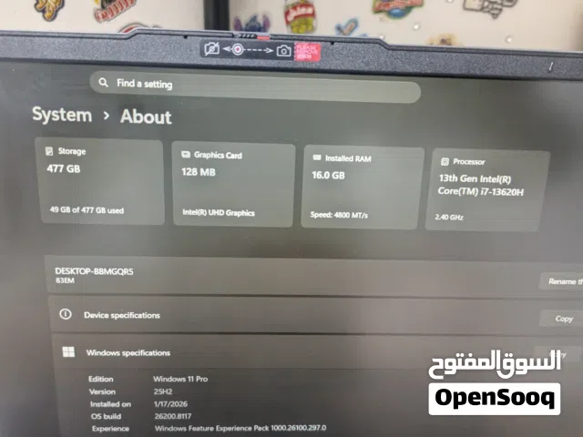 Windows Lenovo Computers for sale in Amman