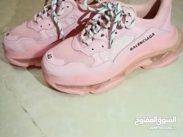 balenciaga triple s sneakers pink!