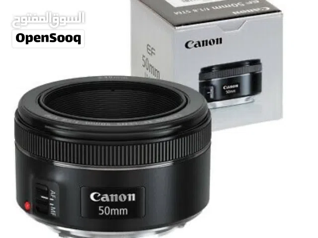 العدسة الذهبية 50 mm كانون
