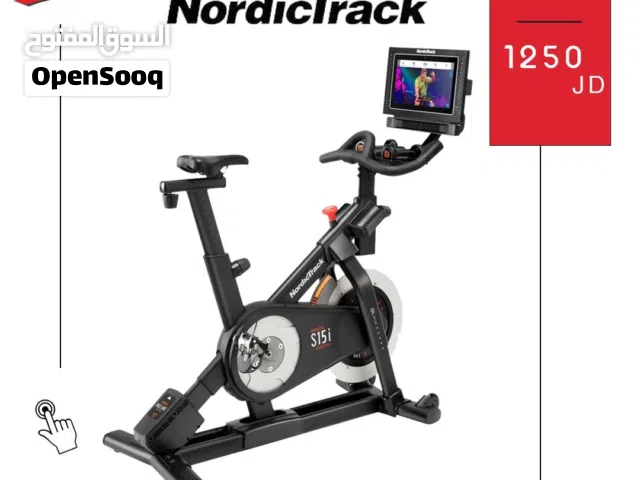 دراجة أمريكية ذكية Nordictrack S15i بشاشة لمس 15 إنش، مقاومة إلكترونية وتكامل مع تطبيق iFit
