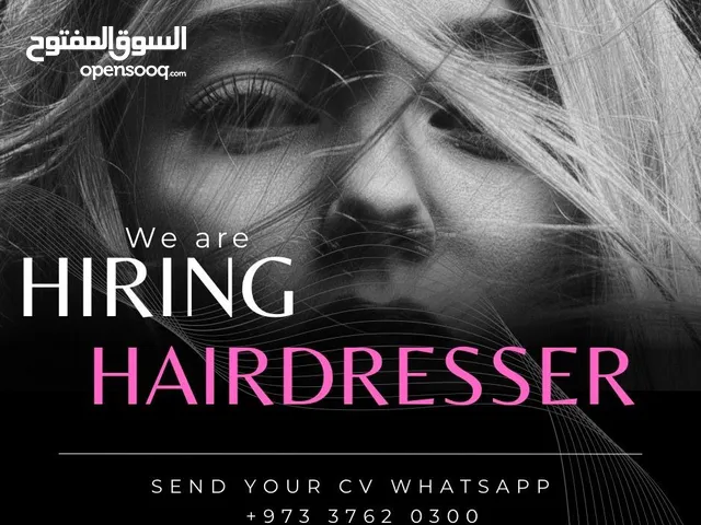 JOIN OUR TEAM WE ARE HIRING HAIRDRESSER  LASH & BROWS ARTIST