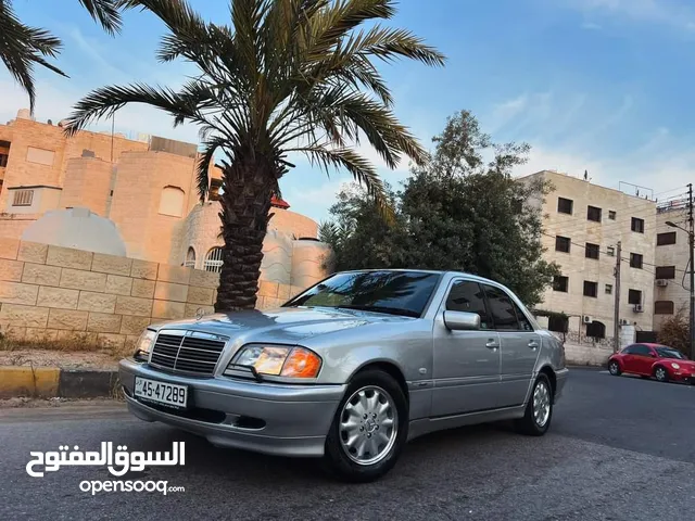 مرسيدس بنز C200 موديل 98 بحاله الوكاله