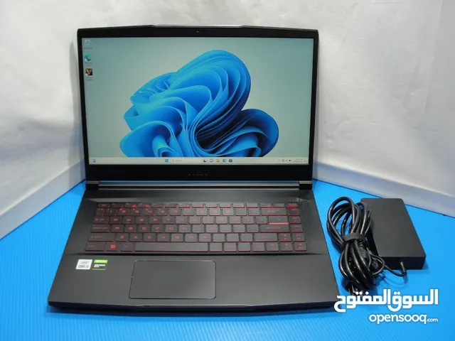 MSI Thin Gaming Core i5-11400H 11th Gen - GTX1650 4G 16GB 3200MHZ DDR4 RAM 512 GB SSD Windows 11