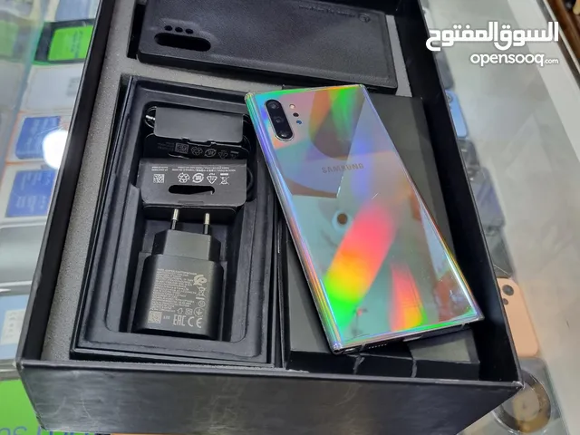 Samsung Not 10 plas عربي رام 12 جيجا 256  مش مصلح مع بكج متوفر  توصيل