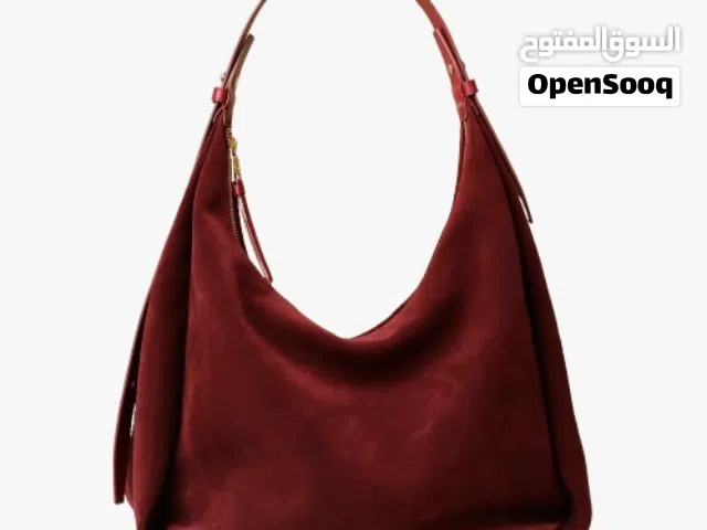 Suede Mia Minimale – Minimalist Suede Hobo Bag by Danilo’s