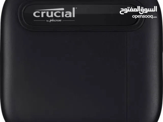 Crucial X6 2TB Portable SSD Up To 800MB/S USB 3.2 External Solid State Drive, USB-C