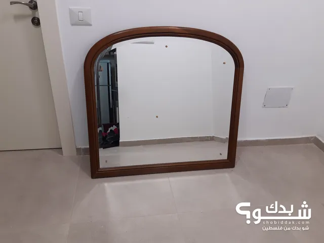 Mirror with solid wood frame