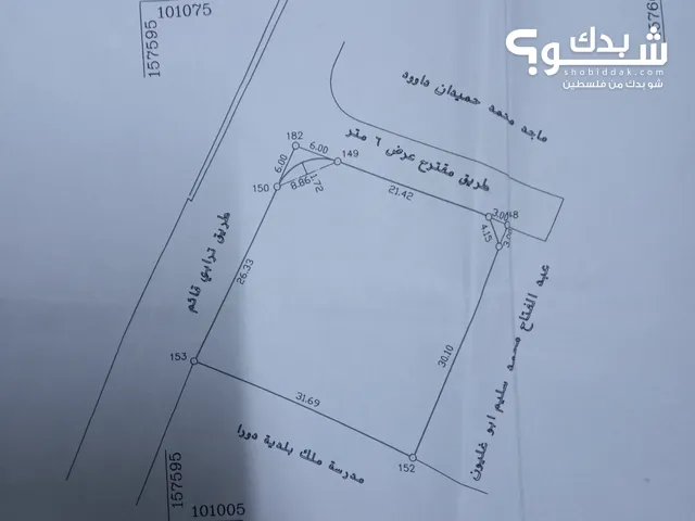 Residential Land for Sale in Hebron Alhawuz Althaani