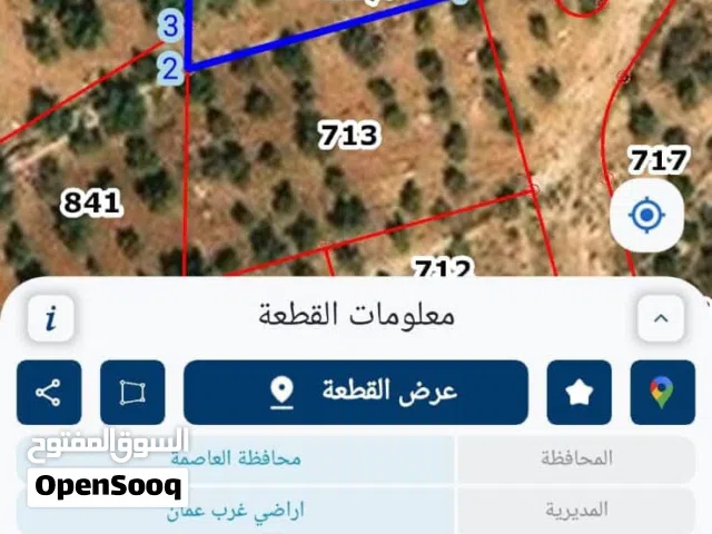 Residential Land for Sale in Amman Marj El Hamam
