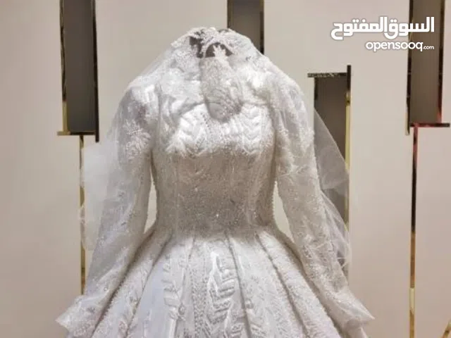 فستان سهرة للمحجباب بتطريز جديد وفستان عرس محجبات شك كامل