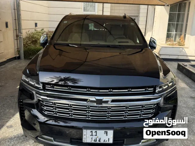 تاهو بريمير 2023 خليجي وكاله المنصور رقم بغداد مغلفة ppf بالكامل مكفول منوكلشي ماشي 9.300 كم