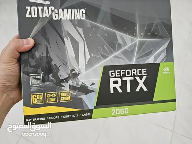 كرت RTX 2060 للبيع او البدل على اعلى