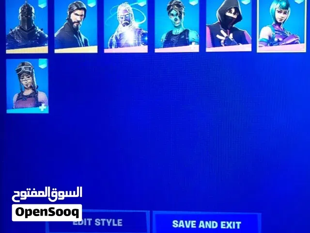 مطلوب حساب فورت نايت نادر الوصف