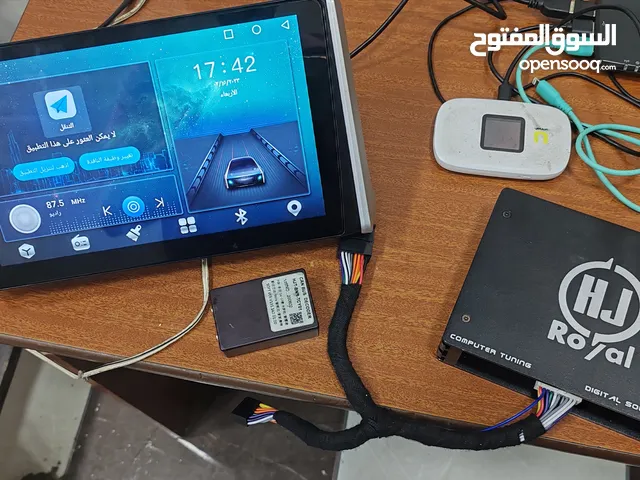 شاشه اندوريد 10 انش 128 g و 6 الرام اصدار 10 ومع محسن جوده صوت من جرادات