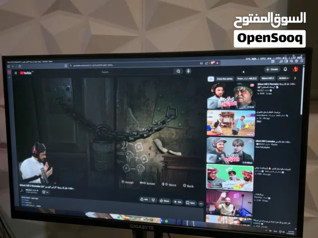 Gigabyte G27Q gaming monitor شاشة العاب جيجابايت جي 27 كيو