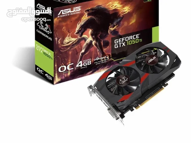 ASUS Cerberus GeForce GTX 1050 Ti OC Edition 4GB GDDR5 (Got the original box)