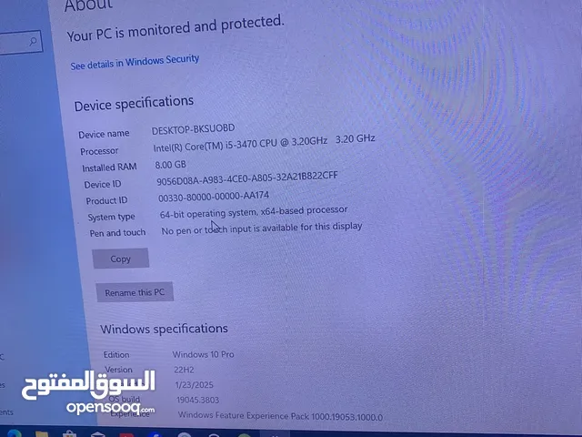 Pc للبيع تجميعه