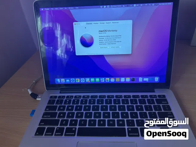 MacBook Pro 13-inch بحاله جيده جدا
