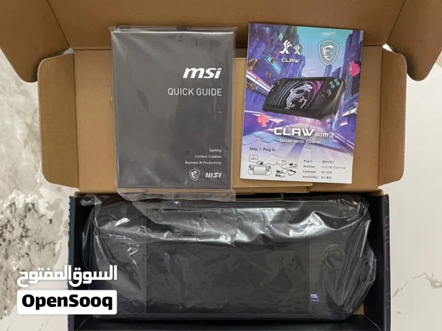 MSI Claw A1M-052US (Intel Core Ultra 5-135H, 16GB LPDDR5 RAM, 512GB NVMe SSD
