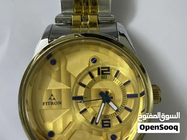 ساعة رجالية بحالة الوكاله نوعها فيترون ياباني اصلي
