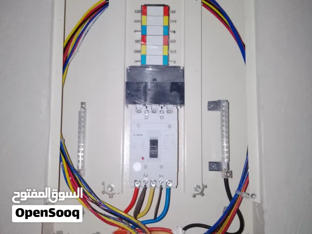 فني كهرباء وسباكة في بريدة  صيانة وتركيب كاميرات مراقبة وإنذار حريق