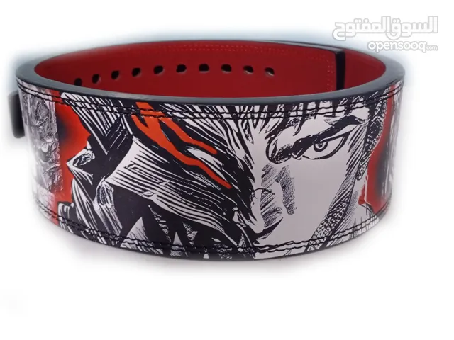 حزام رفع اثقال بنقش مانجا Berserk .