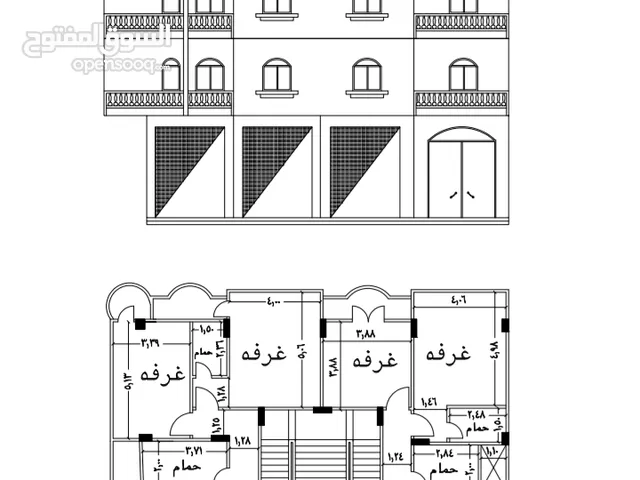 تصميم قطع معماريه وانشائيه تصميم كامل بالقطعه سعر المتر المسطح 30 جنيه مصري