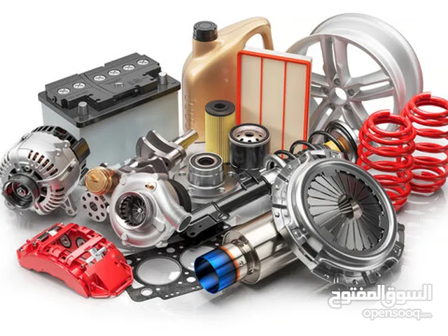 Used spare parts available with delivery.
