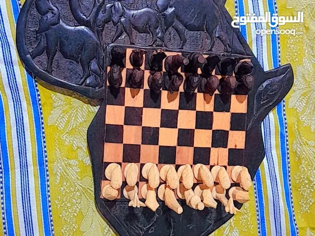 شطرنج نوادر خشب افينوس افريقي يدوي