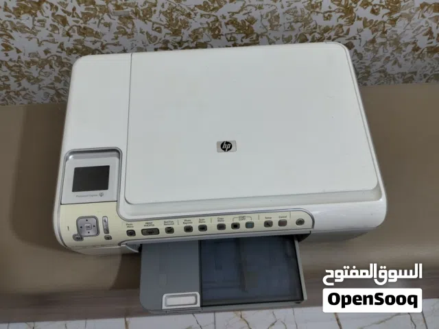 طابعه hp + سكنر + طابعه اقراص دي في دي للبيع السعر 60 بيها مجال